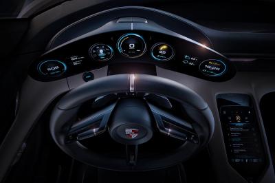 Porsche mission e cockpit